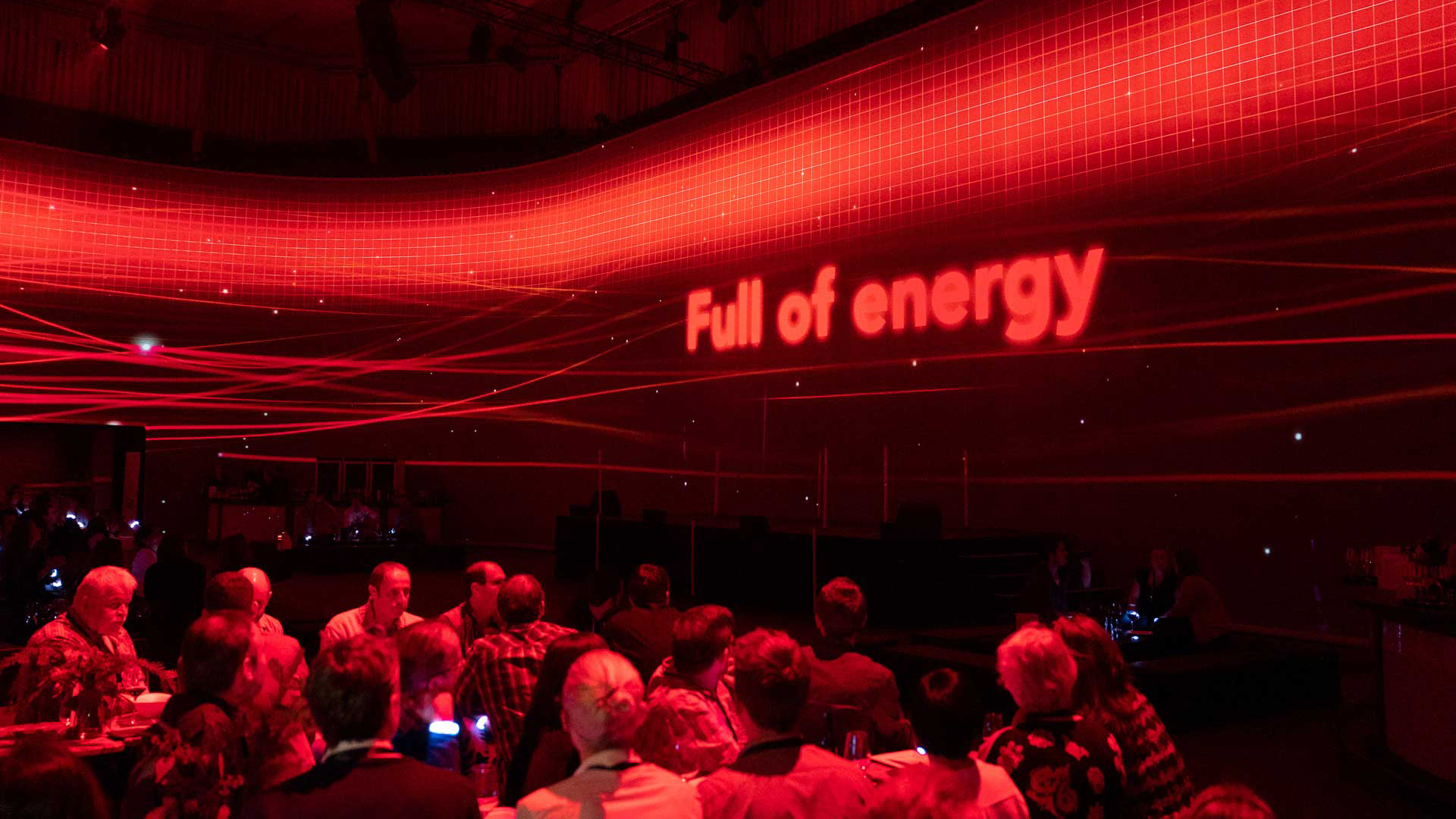 Festive Axpo event based on an event concept by Gruber & Ianeselli